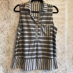 Ava James sleeveless blouse, Size XL